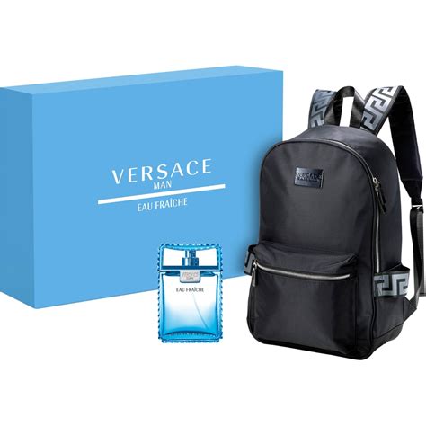 versace eau fraiche set|versace backpack gift with purchase.